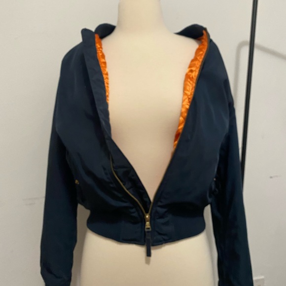 Bomber Jacket! Quilted lining - Picture 2 of 5